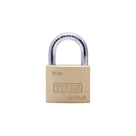Candado Seguridad  50Mm Arco Corto Laton Tifon  Ifam
