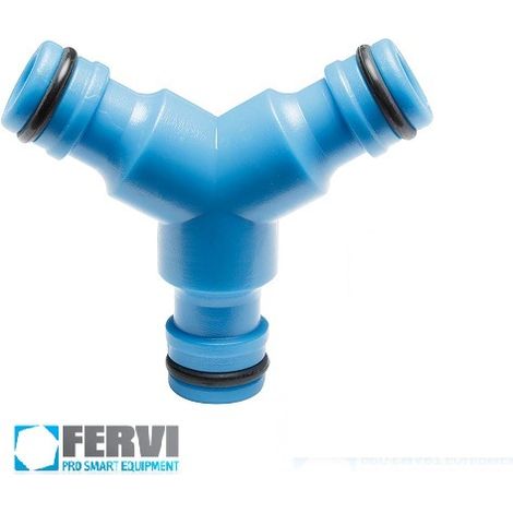 FERVI 0410/16 DEVIATORE A 3 VIE IN ABS PER INNAFFIATORI O TUBI PER GIARDINO
