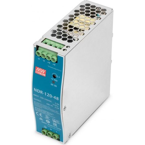 DIGITUS industrielles Netzteil 48V DC 120W Metallgehäuse