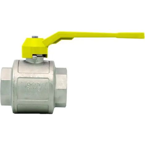 Valvola arresto a sfera in ottone con leva per gas femmina femmina 21/2" ITAP
