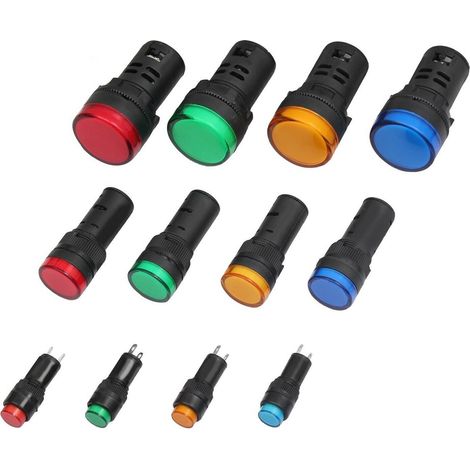 LED Leuchtmelder 10 mm Blau 24 V (1/2)