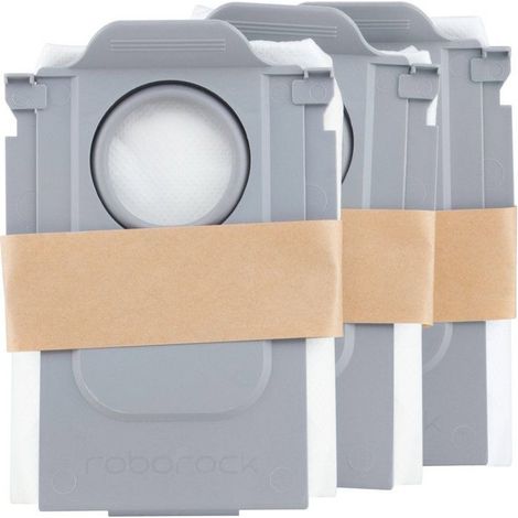 Bolsas Roborock para estaci贸n de vaciado Q Revo S8 MaxV Saros 10R Z70 - 3 bolsas (1/4)