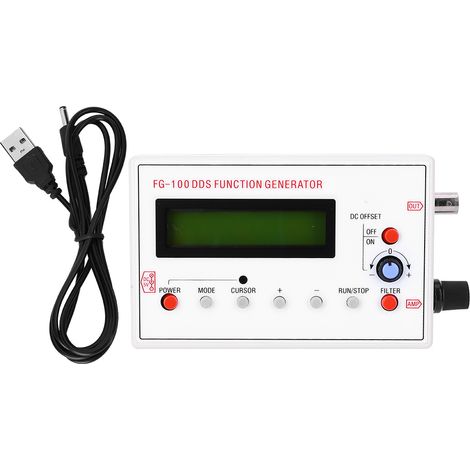 1HZ-500KHz DDS Functional Signal Generator Signal Source Module Frequency Counter (1/5)