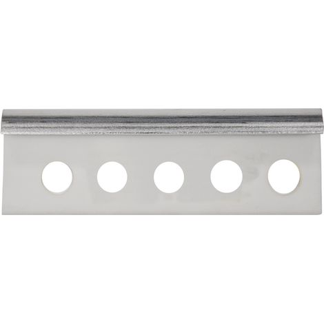 Profilo Jolly per Piastrelle Colorea Alluminio Spazzolato 10 Pezzi 10 mm