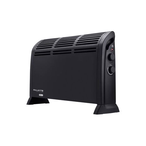 Rowenta – Convecteur mobile 2400 W – Surface d'action 60 m² – Design noir élégant – CO3030F0 (1/5)