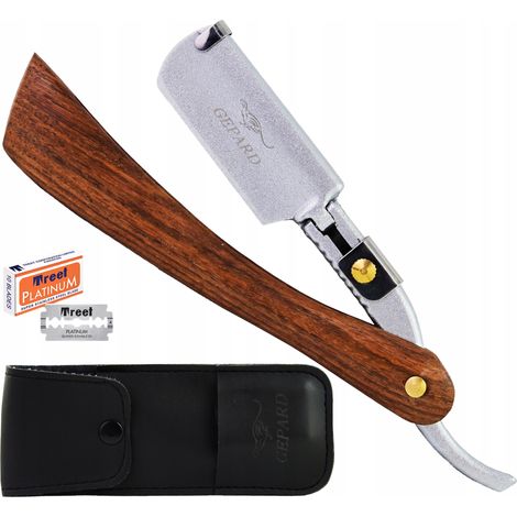 Woodi Bartrasierer-Set mit Rasierklingen und Etui (1/5)