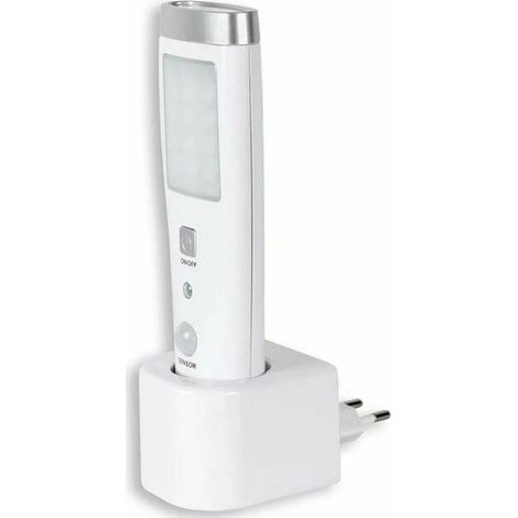 Online Store Lampe torche,Lampe de nuit, détecteur d'urgence, 3.7V/250MAH, batterie NiMH, blanc, 1788056mm, 1pc (1/4)