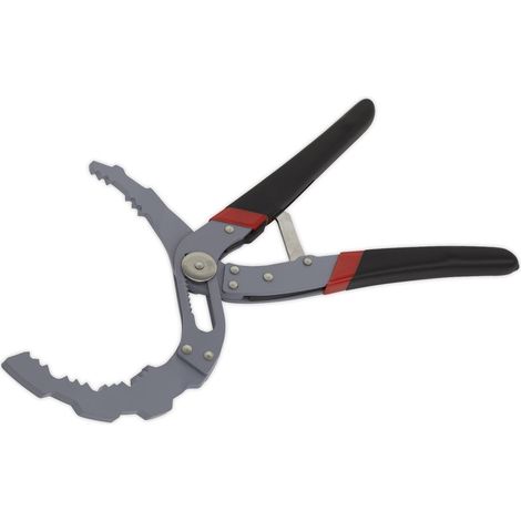 Sealey AK6421 Premier Self-Adjusting Angled Oil Filter Pliers (1/3)