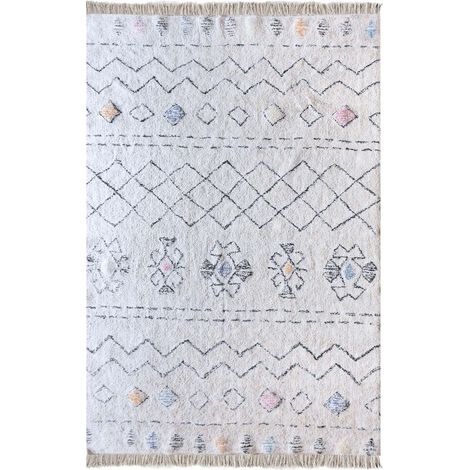 Tapis en coton Seabert 230 x 160 cm (1/4)