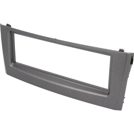 Facade autoradio FA187B grise compatible avec Fiat Grande Punto Linea 05-11