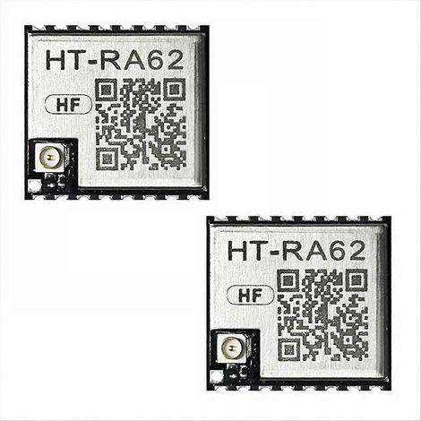 2 modules HT-RA62 série LoRa SX1262 pour développement secondaire, compatibles avec le protocole LoRaWAN pour Meshtastic 863-928 MHz (1/5)