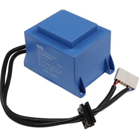 Trafo EI 78/36,5 Prim. 230V 50-60Hz Stecker 1-3 sek. 24V 72VA, Stecker 6-7 - 48121130182 von Weishaupt