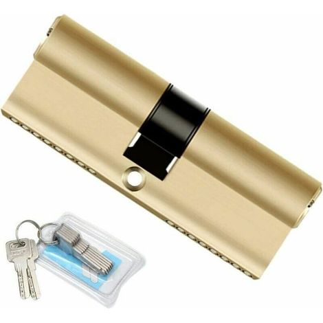 Cilindro de cerradura de doble cilindro de 90 mm, cerradura de cilindro de 90 mm, cerradura de cilindro de alta calidad, cilindro doble (1/5)
