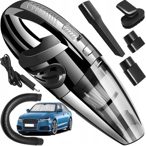 ASPIRADORA DE COCHE INALÁMBRICA DE MANO CON BATERÍA, POTENTE + CONSEJOS