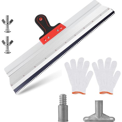 Kit de Raclette pour Revêtement de Sol et Masse d'Équilibrage, Résine Époxy, Outil (1/5)