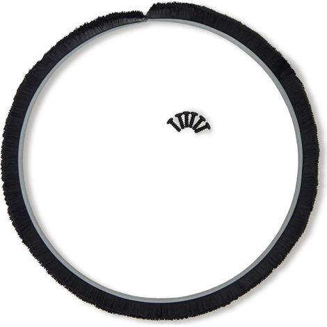 Couronne de brossage 225 mm – Pour ponceuses à plâtre MENZER – Usage optimal pour finitions lisses – Compatible avec TSW 225/AV/PRO