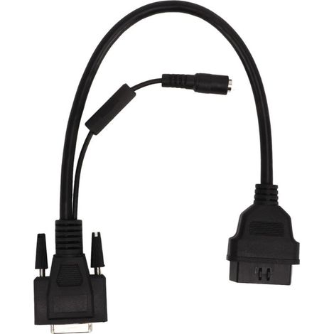Câble de câblage de commutateur de boîtier d'adaptateur OBD I, remplacement de Conversion Bluetooth 16 broches mâle à 15 broches femelle pour Launch X431 (1/5)