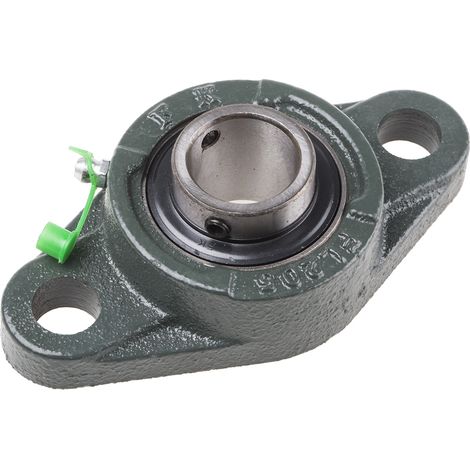 Roulement RS PRO, diam int 25.4mm, 2 trous de fixations en Fonte ( Prix pour 1 )