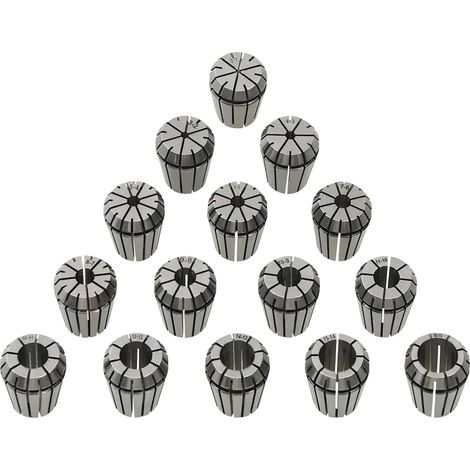 vidaXL Boquilla de sujeción ER25 15 pzas Set herramientas de torneado (1/2)