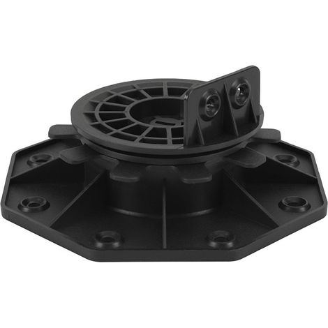 Wolketon Pedestales autonivelantes 40-70 mm para terraza de madera y WPC, pendiente 0-5°, pack de 100 (1/5)