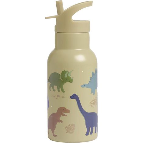 Tazza per bambini con cannuccia a tema dinosauri, 350 ml / A Little Lovely Company (1/4)
