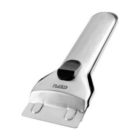 Gefu 12450 - Raclette de acier pour nettoyer les plaques de cuisson en vitrocéramique (1/2)