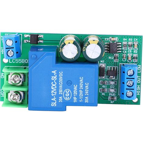 Contrôleur automatique de niveau d'eau LC55B01 AC/DC12V 30A pour aquarium (1/5)