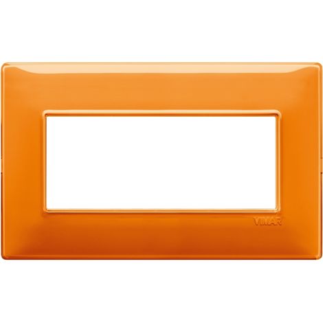 Placca 5M 5 MODULI Bs Reflex Arancio VIMAR 14649.48