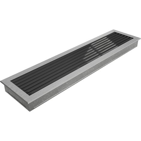Lüftungsgitter FRESH 17x70 Edelstahl (1/3)