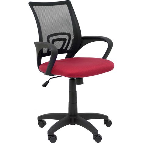 Silla de Oficina Piqueras y Crespo 0B933RN Granate