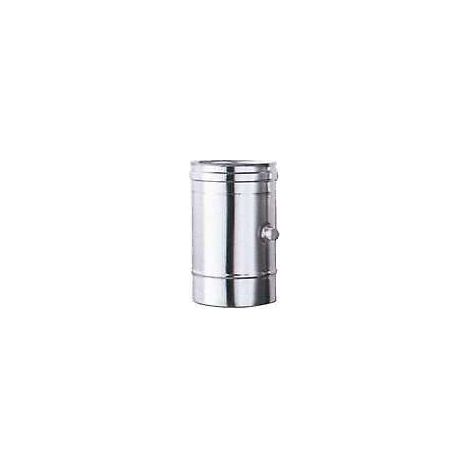 ALA 8018915751100 Tubo Inox Tappo Controllo Combustione Acciaio Inox AISI 316L Finitura Lucida colore Acciaio (1/2)