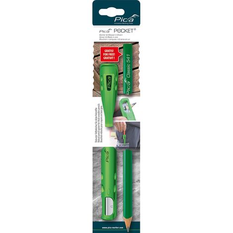 Pica Bundles Pocket Steinhauer Holzstift Köcher Messer 505/02