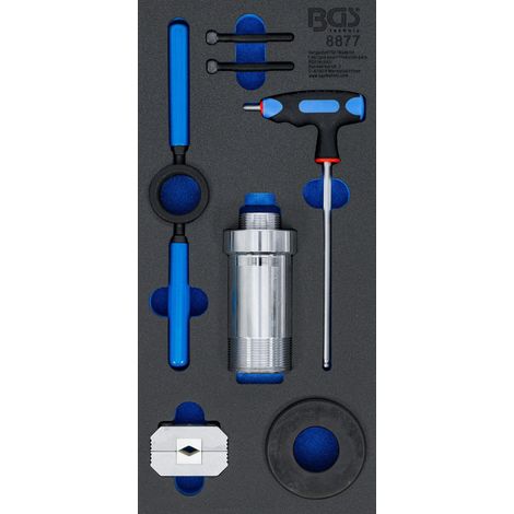 BGS Kit de herramientas para amortiguadores con muelle de tope de tracción de 8 piezas - 8877 (1/4)