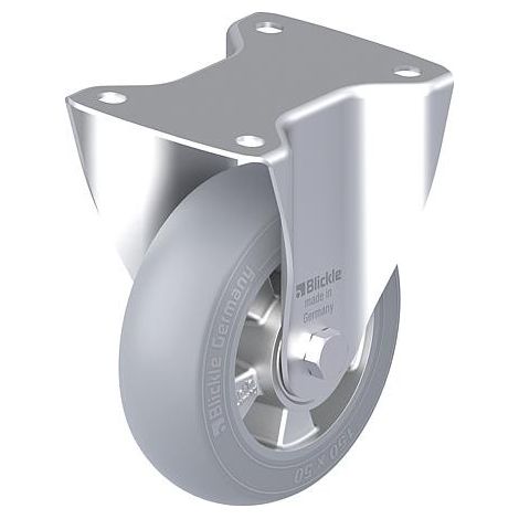 Roulette fixe BLICKLE tole acier B-ALES 150K-SG diam.-roue 150mm