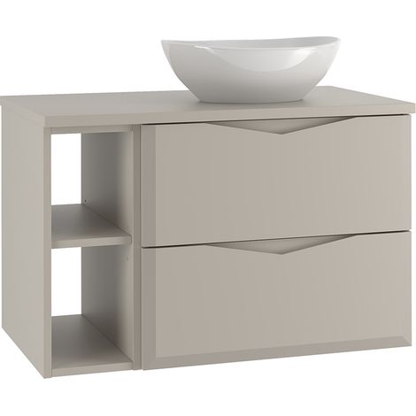 Mobile bagno con lavabo Ellie cachemire 80cm