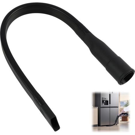 Embout Suceur Plat Flexible Universel pour Aspirateur - 62 cm avec Raccord Standard 32 mm, Nettoyage Efficace des Zones Inaccessibles, Idéal pour Ventilation, Appareils Éléctroménagers, Canapés et Voi (1/5)