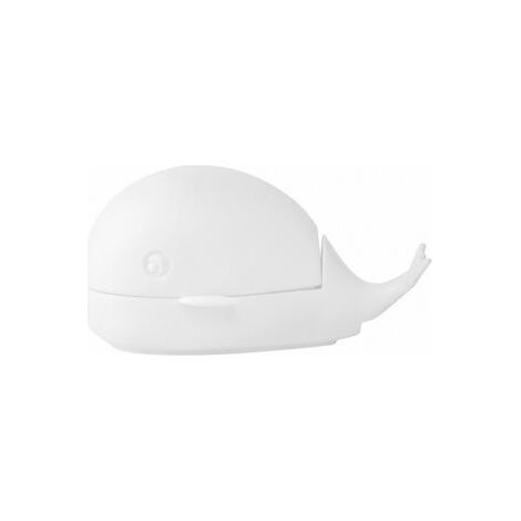 Petite brosse à chaussures blanche Little Whale 12,5 x 8,2 x 6,5 cm 1 x brosse à chaussures / brosse à vêtements / brosse à main (1/5)