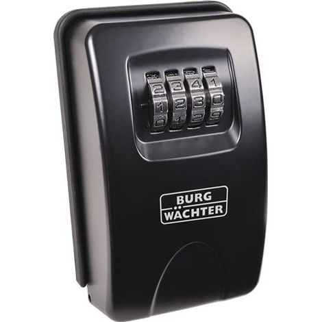 BURG-WÄCHTER  Caja fuerte  para llaves  Key Safe  20 H135xB83xT46mm  cerradura de  combinación  n.º de  ganchos  1 - KEYSAFE  20 SB