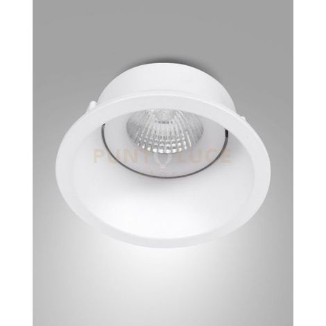 TOODLE FARETTO ATTACCO GU10 TONDO BIANCO ORIENTABILE D.9,3CM