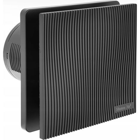 Ventilador de baño VENTIS LINEA 100 Negro S (1/5)