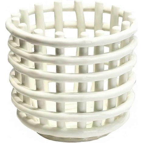 Seau de rangement avec couvercle 1L 1 pièce plastique PP compact pour salle de bain (1/5)