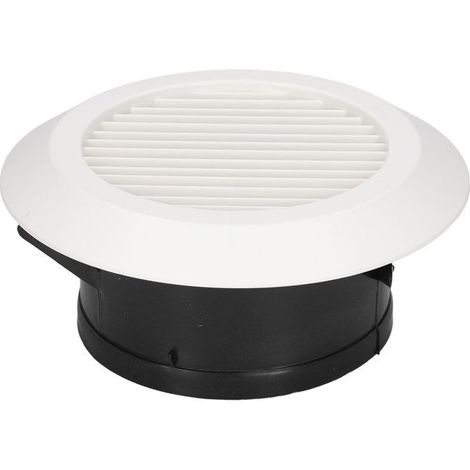 BelleRise - Grille d'aération ronde – 152 mm – Brise-soleil fixe – pour salle de bain, cuisine (1/5)