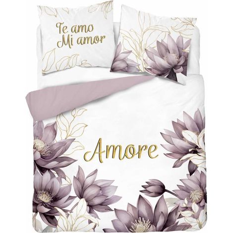 Ropa de cama holandesa 160x200 Amore Flowers Holland (1/5)
