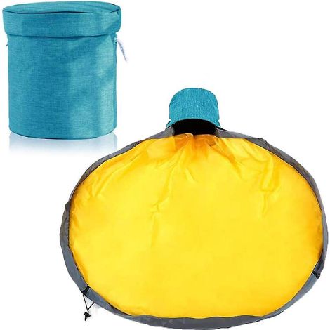 sac De Rangement Pour Jouets (1.5m Bleu), Sac De Rangement Pour Jouets Panier De Rangement Pour Jouets Lego Sac De Rangement Pour Jouets Portables (1/5)