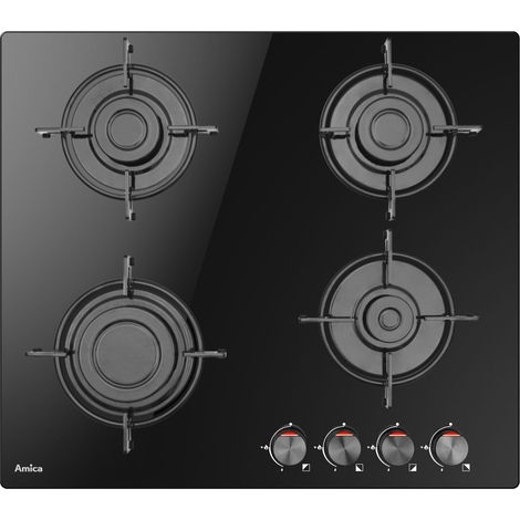 Amica PGCD 6100BoB piano cottura nero 59 cm