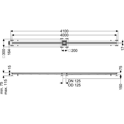 KESSEL 6002400 Caniveau fendu Ferrofix