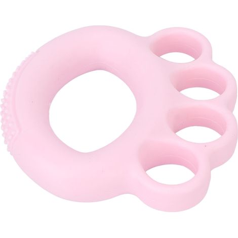 Anneau de musculation pour doigts, rééducation et massage thérapeutique, résistance 4,5 kg, couleur rose (1/5)