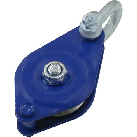 Polea en U de acero inoxidable – capacidad de carga de 300 kg – minería/fábricas/construcción/energía – retorno de cable