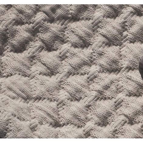 Housse de coussin en coton lavé 45x45 cm BROOKLIN ficelle, par Toison d'or