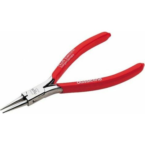 Pinza a becchi tondi NWS da 115 mm con impugnatura ergonomica e acciaio di alta qualità (1/2)